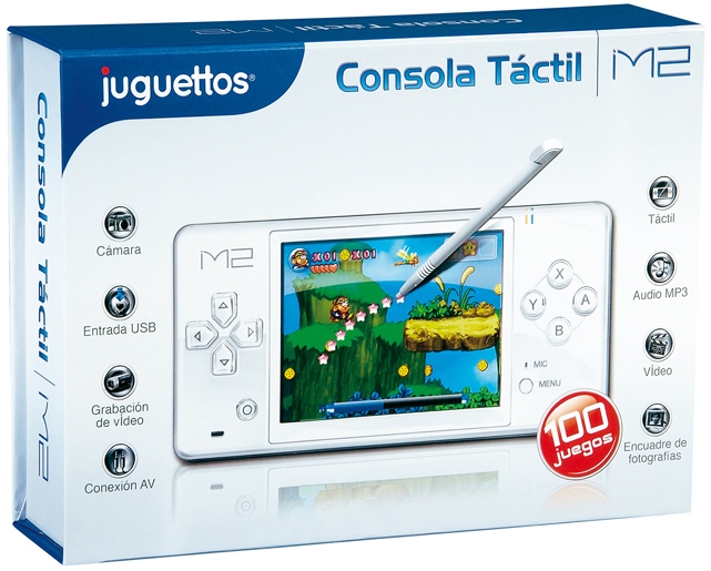 Consola M2 con 100 Juegos Blanca Juguetes