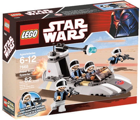 Star Wars on Fama Y Peculiaridad  Os Presento Lego Star Wars Rebel Scout Speeder