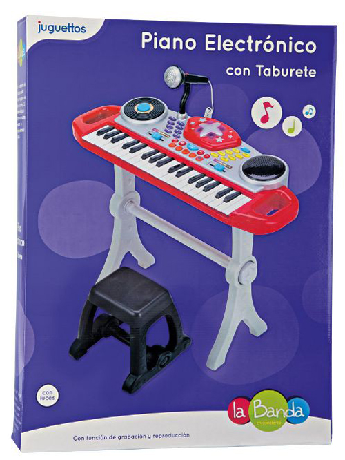 Details about   Piano Con Taburete Para Niños Tocar Practicar Y Desarrollar Creatividad 