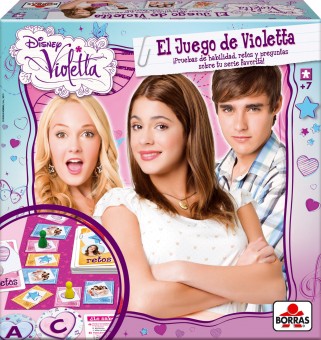 El juego de Violetta: el nuevo juego de mesa de la estrella de Disney