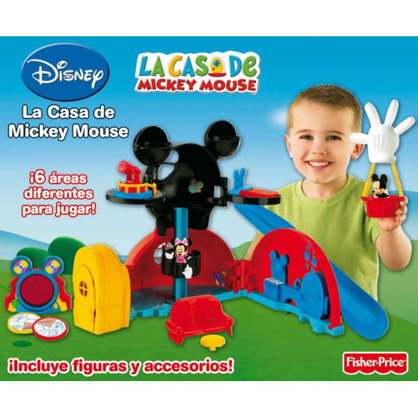 La casa de Mickey Mouse, plataforma de juegos. - Juguetes