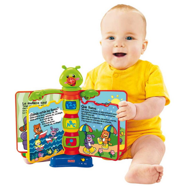 Fisher price Libro Interactivo De Aprendizaje Juguete Bebé