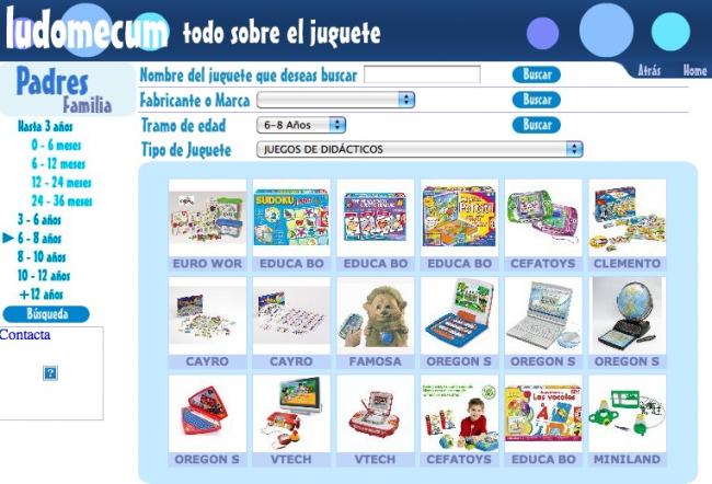 Ludomecum: encuentra juegos para niños y abuelos