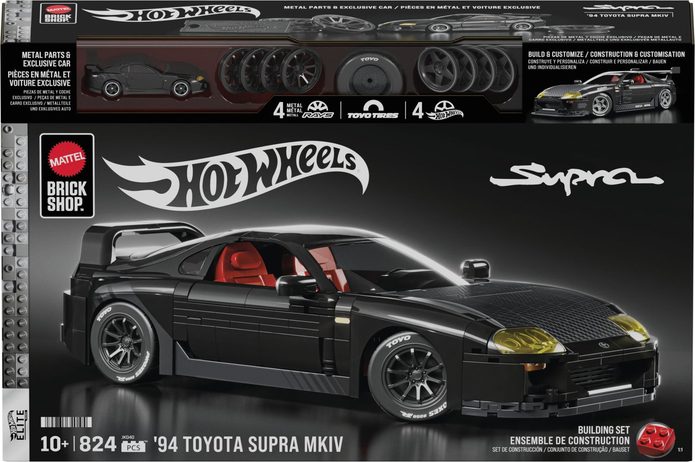 Mattel Brick Shop, Hot Wheels