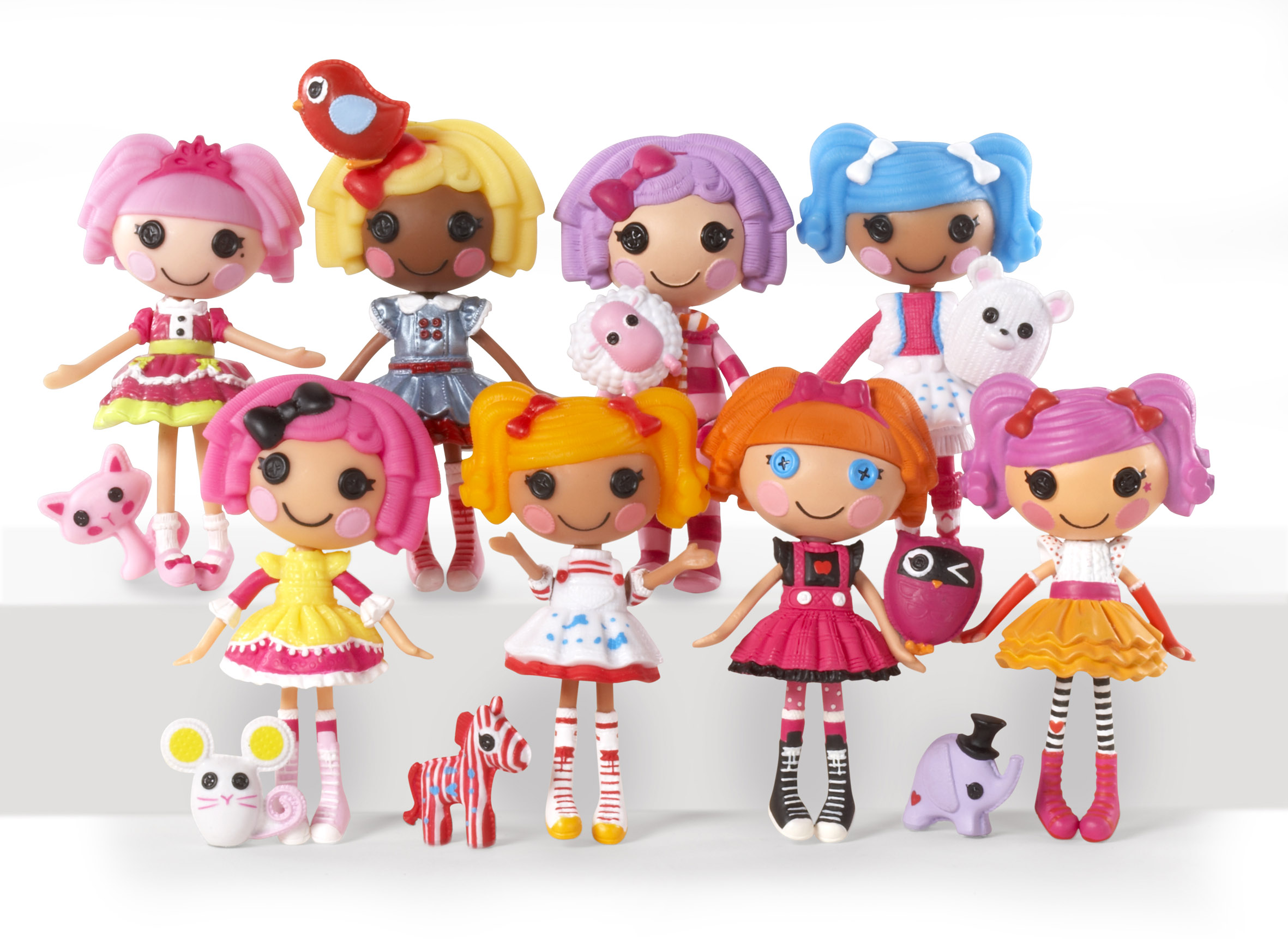 4. Lalaloopsy Blue Hair Mini Dolls - wide 6