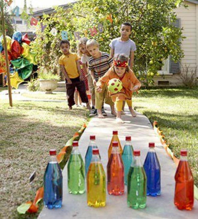 Cómo un bowling para niños?