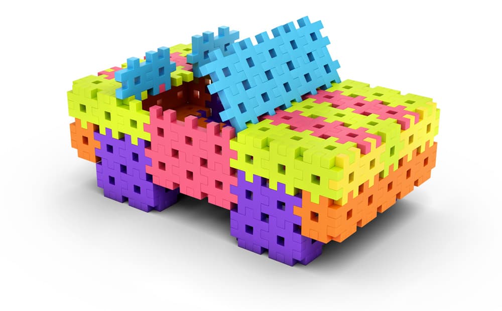 5 vehículos que puedes hacer con bloques Meli de forma sencilla 3