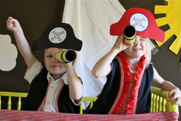 Cómo hacer disfraz de pirata para niños