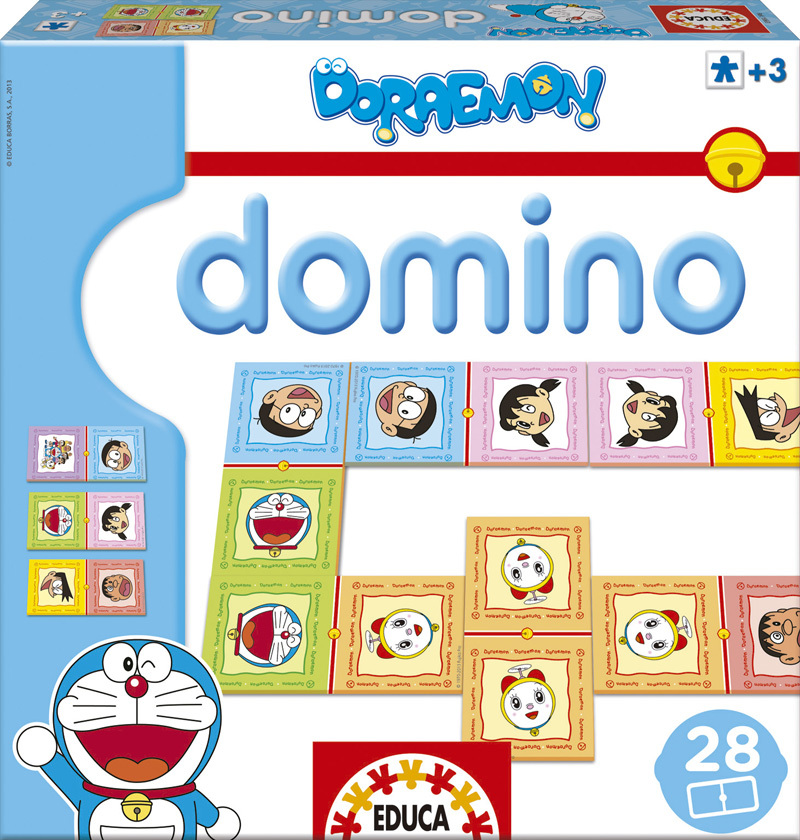 Juego de dominó Doraemon