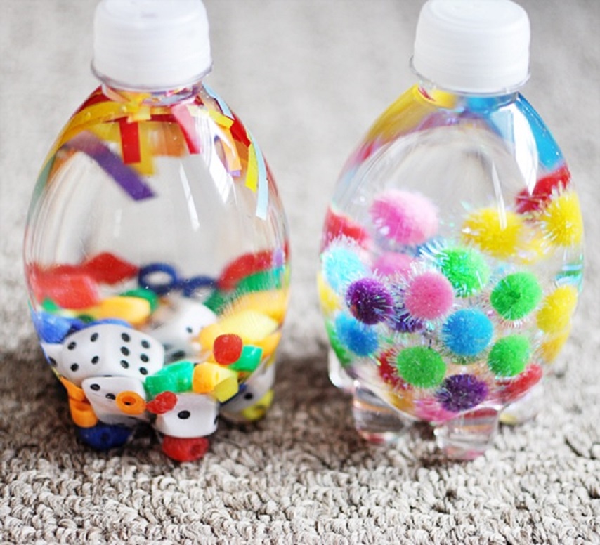 Ideas para hacer juguetes para bebés caseros y muy molones