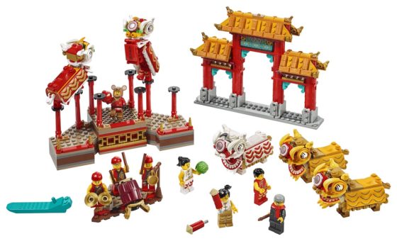 La Danza del León y la Feria del Templo, los dos nuevos sets de LEGO