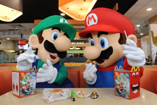 Juguetes de Super Mario en McDonalds gracias a los Happy Meals 3