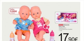 muñecos en carrefour
