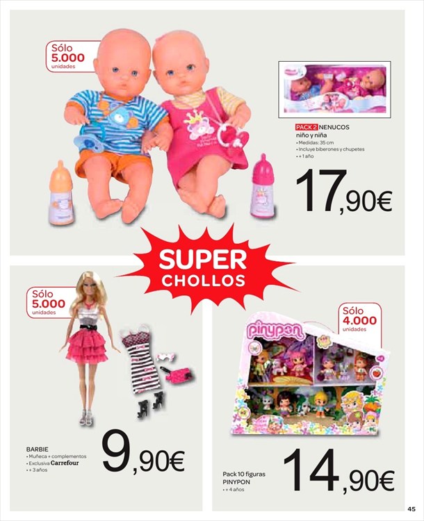 Juguetes Baratos Online para Niñas, Niños y Bebés - Ofertas Juguetería -  Ofertas Carrefour Online