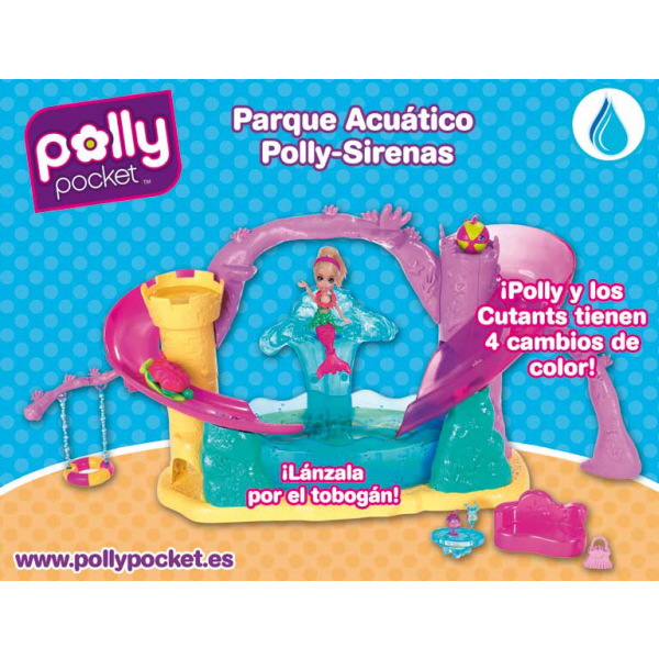 Centro de producción Continente Calamidad Polly Pocket Parque Acuático - Juguetes