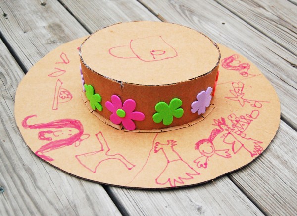 Cómo hacer sombreros de cartón 1 sombrero de cartón